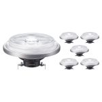 Fordelspakning 6x Philips MASTER LED Spot G53 AR111 10.8W 620lm 24D - 930 varm hvit | beste fargegjengivelse - dimbar - erstatter 50W