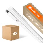 Fordelspakning 4x Ledvance LED Lyslister Linear Kompakt High Output 20W 2000lm - 830 Varm Hvit | 120cm