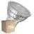 Fordelspakning 10x Osram LED Value Reflektor Spot  GU10 PAR16 6.9W 575lm 60D - 830 Varm Hvit | Erstatter 80W