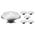 Fordelspakning 6x Philips MASTER LED Spot G53 AR111 10.8W 620lm 24D - 930 varm hvit | beste fargegjengivelse - dimbar - erstatter 50W