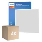 Fordelspakning 4x Philips LED Panel Ledinaire RC065B G5 28W 3400lm - 830-840 CCT | 60x60cm - UGR 